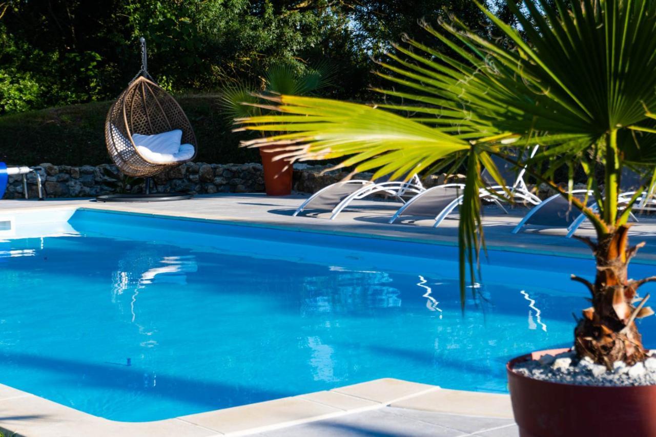 Logis De Tirac Bed and Breakfast Lorignac Exteriör bild